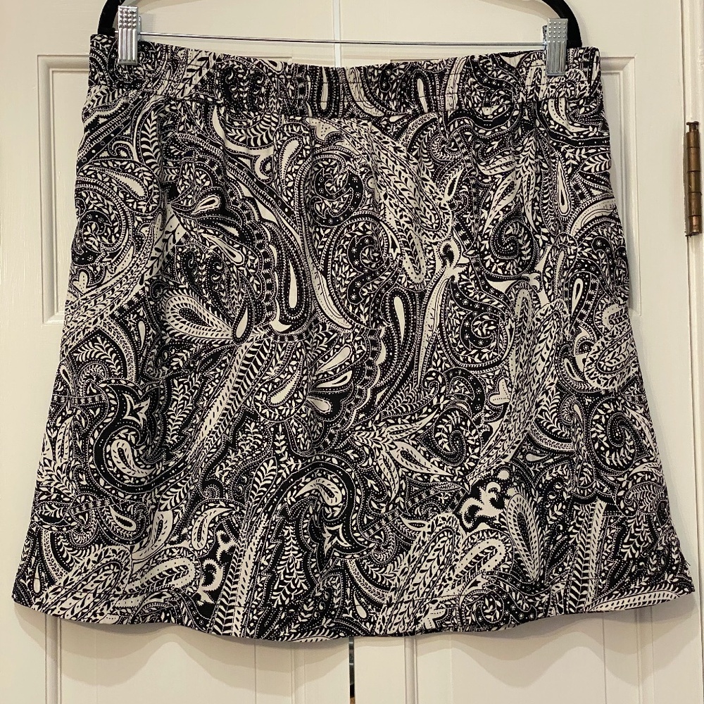 Loft Paisley Skirt - Size Large